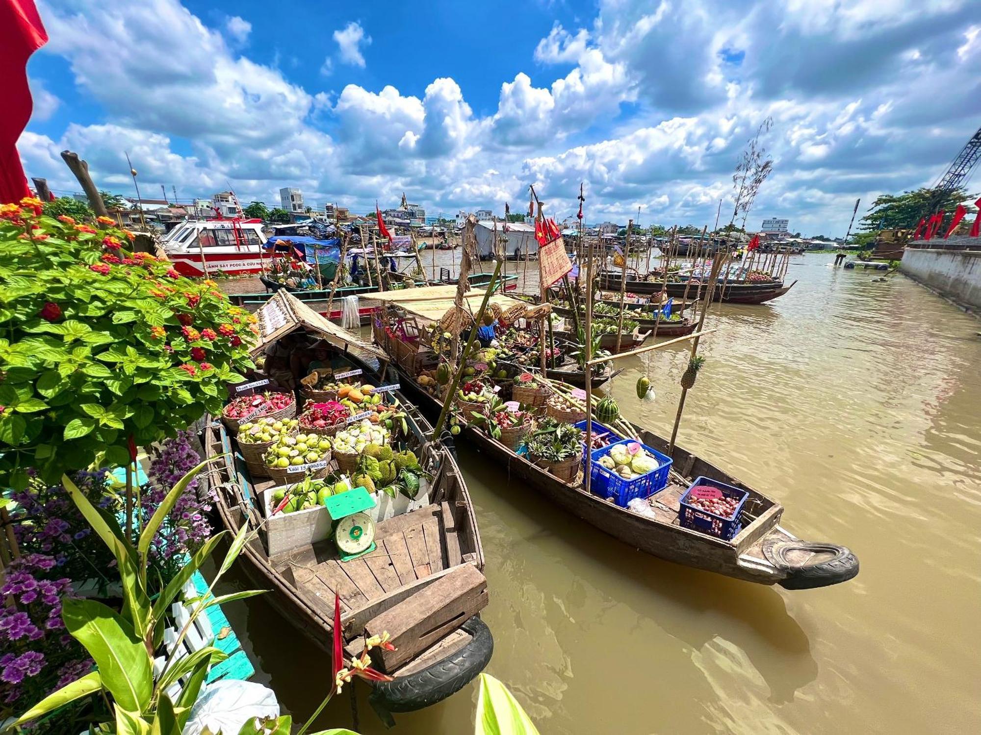 Ben Do Xua Homestay & Coffee Cai Rang Dış mekan fotoğraf